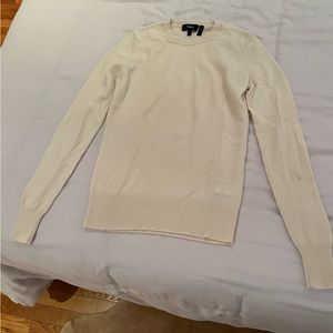 Theory Cream Crewneck - Petit